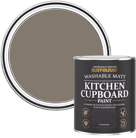 Rust-Oleum Kitchen Wood, Cupboard and Cabinet Paint in Matt Finish - Windy Nook 750ml