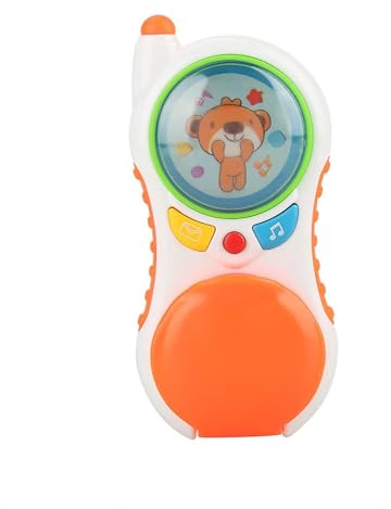 Bonbela Téléphone Portable bébé Jouet bébé éducatif Mobile Téléphone Jouet avec Un Coup de Sonore et Léger