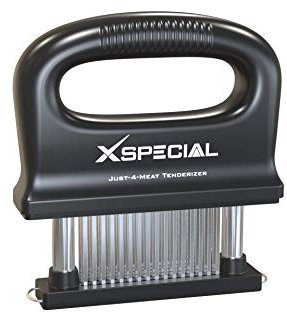 Deluxe 48 Blade Meat Tenderizer Tool – Stainless Steel, Detachable Design