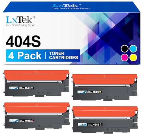 LxTek CLT-P404C CLT-404S Tonerkartusche Kompatibel für Toner Samsung C480W CLT-K404S CLT-C404S CLT-Y404S CLT-M404S für Xpress SL C480W C480FW C430W C48X C480 C480FN C430 C432W C432 C433W (4er-Pack)