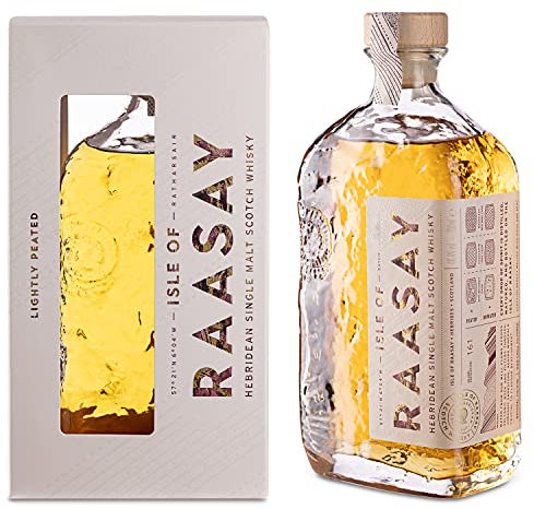 Isle of Raasay Single Malt Scotch Whisky - The Draam | 46.4% ABV, 70 CL | Small-batch Island Scottish Whisky - Lightly Peated | Distilled, Matured and Bottled at Raasay Distillery |