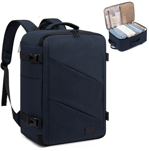 LOVEVOOK Handgepäck Rucksack Ryanair 40x30x20, Klein Reiserucksack Handgepäck Flugzeug Herren Damen 20L Carry On Luggage, 14 Zoll Laptop Tasche Travel Backpack Kofferrucksack für Eurowings, Wizz Air