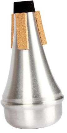 Kisangel Aluminium Trompeten Dämpfer Gerade Für Jazz Musiker Übungsdämpfer Mit Standard Klangqualität Und Langlebigem Material