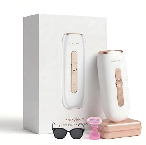 AraSyleon Depiladora IPL Con Refrigeración De Zafiro Para Hombre Y Mujer