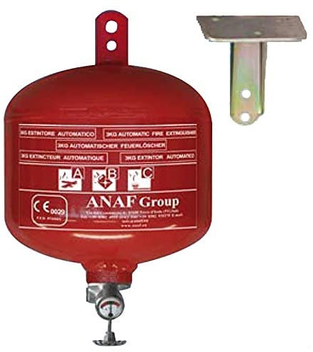 Anaf Antincendi Extincteur a Pluie de Poudre Ogive 3 kg