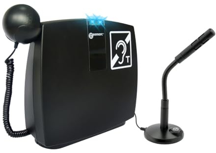 Geemarc LoopHEAR 102 - Loop a Induzione Magnetica Portatile per Biglietterie e Altre Aree di Accoglienza in Edifici Pubblici - Facilita la Discussione con Persone Ipoacusiche