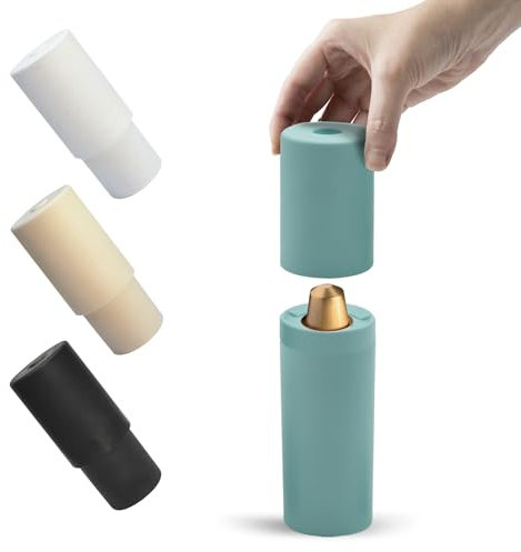 Coffee Out - Recyclingmaschine für Aluminiumkapseln | Nespresso-kompatibler Kapsel-Recycler | Hochwertig und umweltfreundlich | aus recyceltem Kunststoff. (Aquamaringrün)