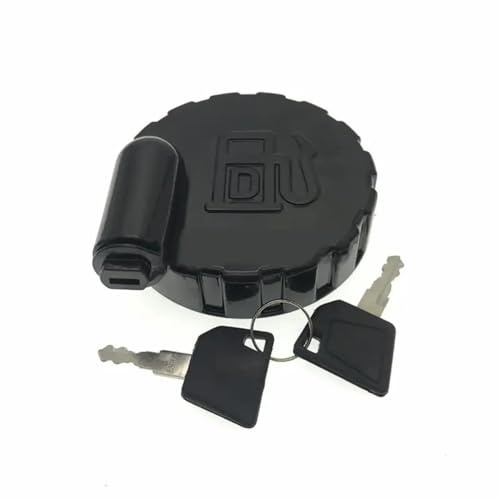 FEEGAR Tapa del Tanque de Combustible para JCB Bagger 3CX 2CX 4CX, Tapa Deposito Combustible Tapa de Gasolina Diésel Tapa de Llenado del Tanque Repuesto 331/45908 331