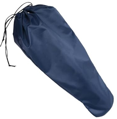 LOVIVER Housse de Violon en Tissu de Soie - Sac de Protection Anti-Poussière pour Instrument à Cordes, Accessoire et Étui de Transport, Bleu