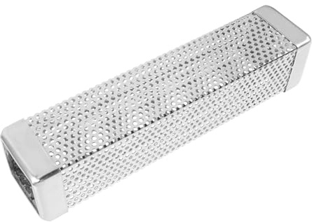 ORFOFE Bbq Smoker Box in Inossidabile per Legno Capacità per Aromatizzare Barbecue Scatola Affumicatrice Portatile e Facile da Usare