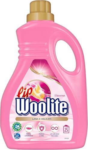 CG94! 4 PEZZI TOTALI DA 1500 ML DI LIP Detersivo Lavatrice Capi Scuri, Neri e Jeans E Detersivo Lavatrice Lana e Delicati FLACONI DA 25 LAVAGGI