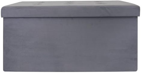 The Home Deco Factor Coffre Banc Pliable Polyester 76, 50 X 37, 50 cm