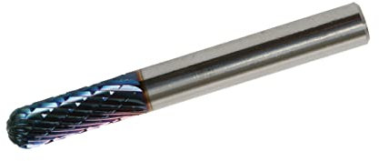 MULTIPICK 6mm Fräser 2 [6 mm x 50 mm] Fräser 6mm Schaft - Schaftfräser Metall für alle Stahlsorten - zylindrischer Hartmetallfräser - Hartmetall Frässtifte & Fräsbohrer metall - Frässtift