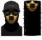 ShopINess Unisex Schlauchschal Halswärmer Neckwarmer Multifunktions schlauchtuch für Motorrad Bikes Sport Festival Halloween Karneval - Hannibal Lecter
