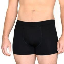 sureshorts - Typ EXTREM - Herren Inkontinenz-Shorts, waschbare Unterwäsche MIT wechselbaren Saugeinlagen, Größe M