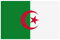 Blackshirt Company Algerien Fahne Algerische National Länder Flagge mit Ösen 150 x 90 cm Farbe Mehrfarbig