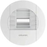 Bouche VMC cuisine à piles hygro BHC 10/45-135PB 125L Atlantic 542450