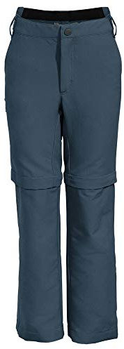 Vaude Kinder Hose Kids Detective Stretch ZO Pants, Steelblue, 122/128, 42261