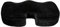 Flash Furniture Susan - Cojín de Asiento para Silla de Oficina, Espuma viscoelástica certificada CertiPUR-US, Almohada para Sentarse, Color Negro
