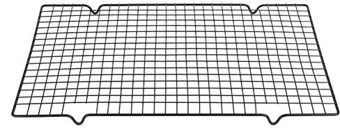 Griglia di raffreddamento, 40x25 CM acciaio inossidabile griglia antiaderente per cuocere la griglia del forno Griglia di raffreddamento per grigliare