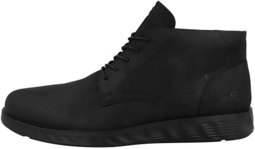 ECCO Herren S LITE HYBRID Mid-Cut Boot, Black, 40 EU