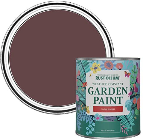 Rust-Oleum Purple Mould-Resistant Garden Paint In Gloss Finish - Mulberry Street 750ml