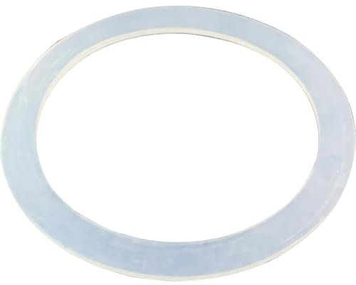 FASOLI Anello di Tenuta in Silicone Piatto Guarnizione di Tenuta in Gomma Striscia for Vetro di Vista Tri Clamp 28-500mm 1pz (Size : 140x120mm h2.5)