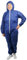 ARNOMED® Schutzanzug Einweg XXL [10 STÜCK] - Einwegoverall - Einweganzug - Einweg Maleranzug & Lackieranzug - Staubschutzanzug, Maleroverall & Asbest Glaswolle Schutzanzug - Einmalanzug Blau