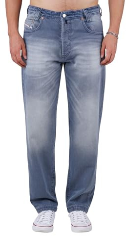 Picaldi® Zicco 472 Jeans | Loose & Relaxed Fit | Karottenschnitt Hose | Lässig & Locker Geschnitten (W42/L32, Vidal)