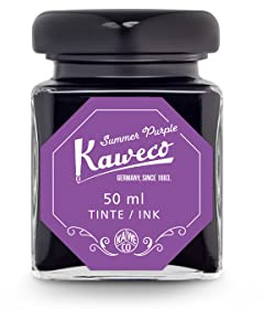 Kaweco 10002198 - Tinta en vaso (soluble en agua, vegana, 50 ml), color morado