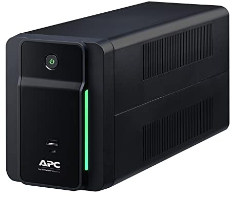 APC UPS 750VA Line Interactive UPS Battery Backup, BVK750M2 Backup Battery with AVR, 2 USB Charging Ports (Type C/Type A), Back-UPS Uninterruptible Power Supply