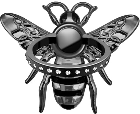 TACOMEGE Bee Cell Phone Ring Holder, Black