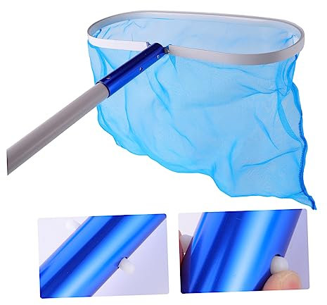 YARNOW Pool Skimmer Net Fine Mesh Swimming Pool Leaf Skimmer Net Holder 1pc Professional Pool Cleaner Tool for Cleaning Accessories