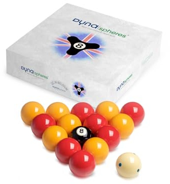 Dynaspheres Billes de Billard Anglais Blackball