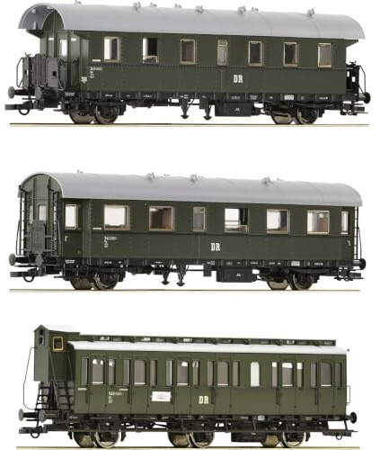 6200131 H0 - Juego de 3 coches de pasajeros, DR, Ep. III, set 2