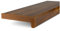 TJ Fensterbank Innen Kunststoff Eiche Gold Optik / 10 x 50 cm Fensterbank inkl. Seitenabschluss/PVC Fensterbank nach Maß/Fensterbank Innen kratzfest und feuchtigkeitsundurchlässig