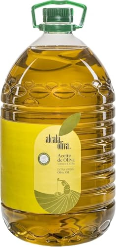 Aceite de Oliva Virgen Extra 5L – Garrafa | Cosecha Temprana y Primera Prensada en Frío | Rico en Antioxidantes, Polifenoles y Sabor Intenso Mediterráneo