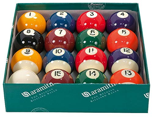 Aramith Spots and Stripes Premier Pool Balls 2 inch UK Set