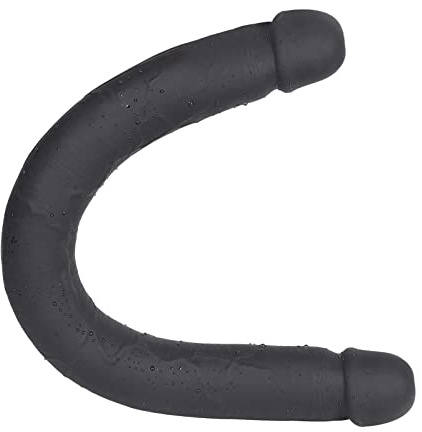 BDSMJOY Silicone Double Dildo Long Dildo, Flexible Double Ended Adult Toys for Women Lesbian
