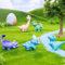 TIutmivo 5PCS Mini Dinosaurier-Figuren Set, Dinosaurier Statuen, für Miniatur-Landschafts- und Gartendekoration (B)