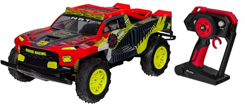Nikko R/C 10352 Elite Trophy Truck X2 Remote Controlled RC Car, Offroad, Strong Motor with 9.6 V NiMH Battery, Up to 20 km/h, Vehicle for Children from 8 Years and Adults, Approx. 46 cm, Red
