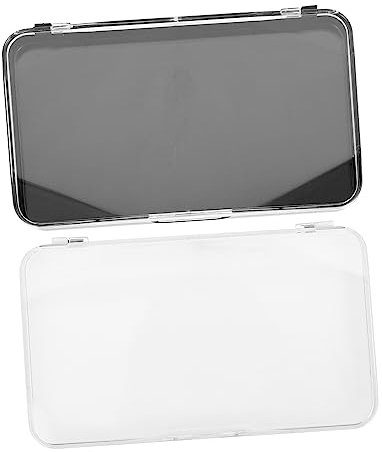 IWOWHERO 4pezzi Scatola Per Falsi Ciglia Portaciglia Contenitore Per Estensioni Di Ciglia Di Bianchi Neri Per Esposizione e Conservazione