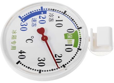 Operitacx termómetro supervisión Indicador de temperatura verdadero freezer termostato digital sensor de temperatura alarma del congelador termometro frigorífico congelador el plastico