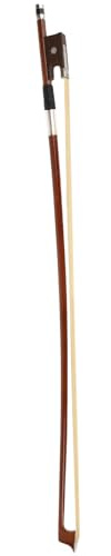 Cabilock Archet de Violon pour Apprendre le Violon en Bois Bien Équilibré pour Débutants 1/4 Arc Pratique en Bois de Ton Marron