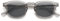 SOJOS Polarisierte Sonnenbrille Herren Damen Rund Retro Vintage UV400 Schutz Brille SJ2251 mit Kristallgrau Rahmen/Graue Linse