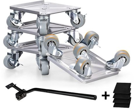 Carro de Transporte de Muebles, Kit de elevación y Transporte de Muebles Pesados, Elevador de Muebles Pesados, Ruedas para Muebles, Ruedas para mudanzas de Muebles, Ayuda para mudanzas de Muebles