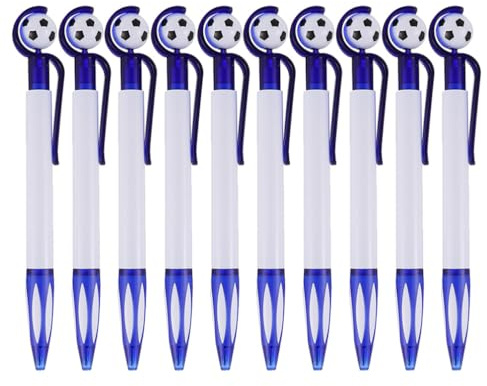 OHPHCALL 10piezas Lápices De Fútbol Decorativos Bolígrafos De Lápices Para Tomar Notas Para Fiesta De Fútbol