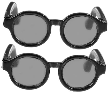NAMOARLY Sonnenbrillen Für Puppen Stylische Puppenbrillen Accessoires Aus Ideal Für Puppen Kostüme Und Rollenspiele Doll Eyewear Set