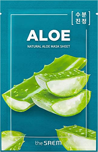Natural Aloe Mask Sheet Mascarilla Aloe 21Ml