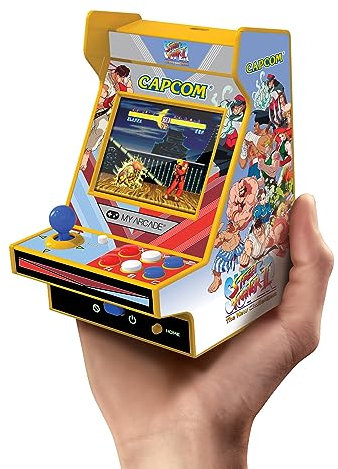 NANO PLAYER PRO 2,4 SUPER STREET FIGHTER II PORTABLE RETRO ARCADE (2 GIOCHI IN 1)